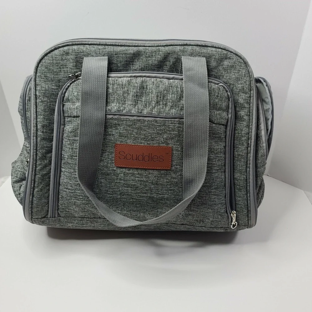 Scuddles Travel Bassinet 3-in-1 Baby Bed Diaper Bag Changing Station Easy Travel